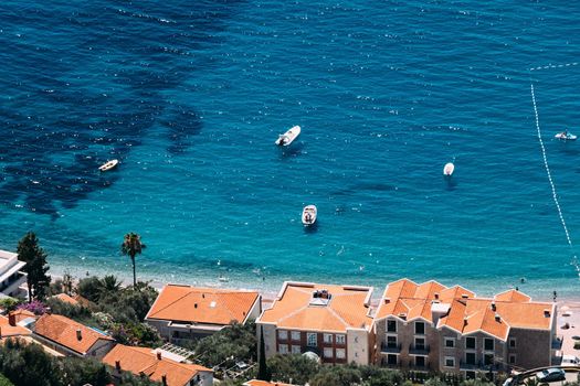 driatic coast in Montenegro beach adriatic sea