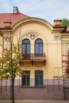 Panorama of the beautiful and old city of Vilnius - the capital of Lithuania.