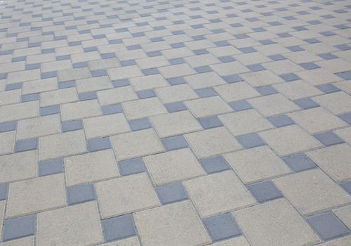 paving slabs of  rhombic form for background