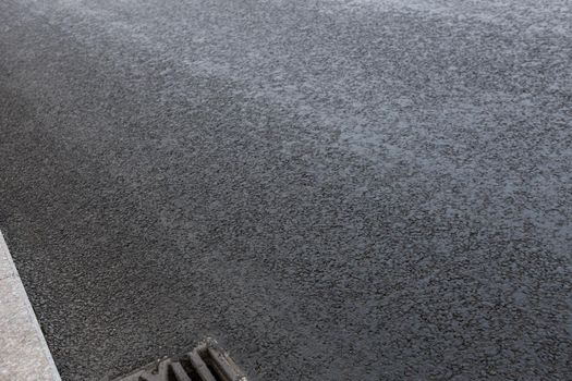 asphalt road surface close up background
