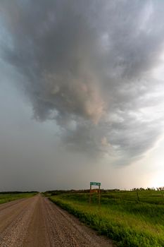 Prairie Storm Canada in Saskatchewan Summer Clouds