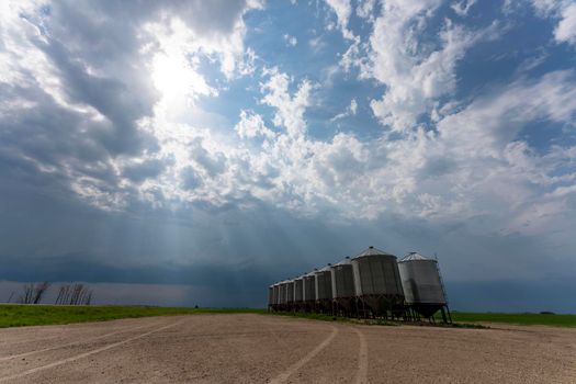 Prairie Storm Canada in Saskatchewan Summer Clouds