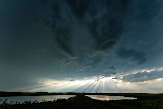 Prairie Storm Canada in Saskatchewan Summer Clouds