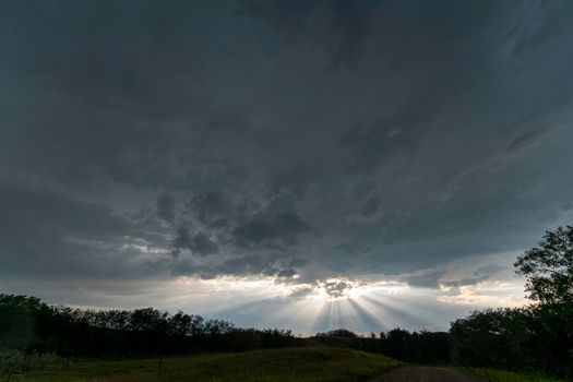 Prairie Storm Canada in Saskatchewan Summer Clouds