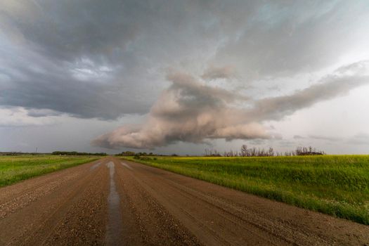 Prairie Storm Canada in Saskatchewan Summer Clouds