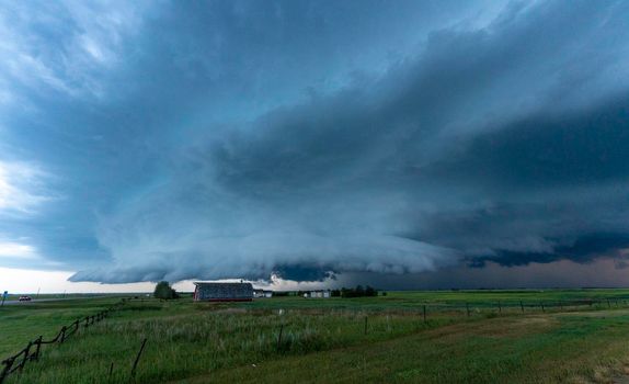 Prairie Storm Canada in Saskatchewan Summer Clouds