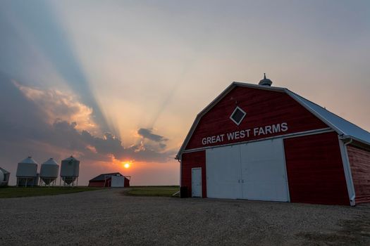 Prairie Storm Canada in Saskatchewan Summer Clouds