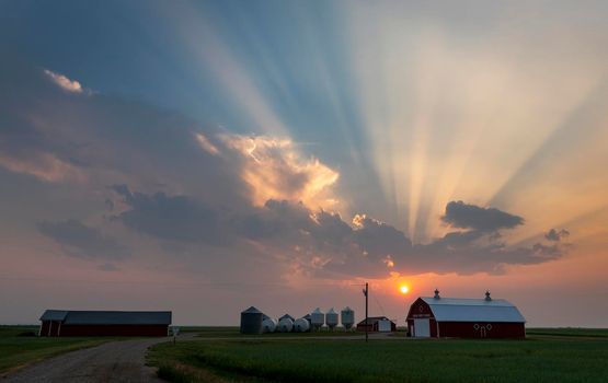 Prairie Storm Canada in Saskatchewan Summer Clouds