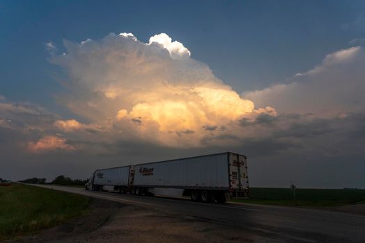 Prairie Storm Canada in Saskatchewan Summer Clouds