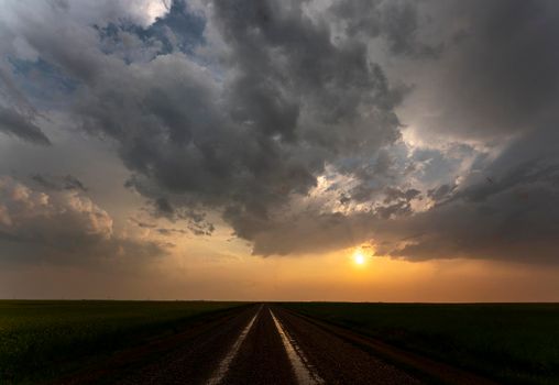 Prairie Storm Canada in Saskatchewan Summer Clouds