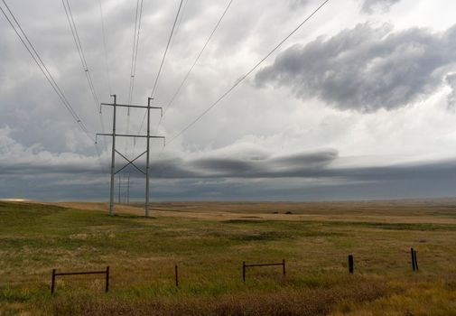 Prairie Storm Canada in Saskatchewan Summer Clouds