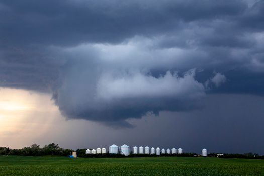 Prairie Storm Canada in Saskatchewan Summer Clouds