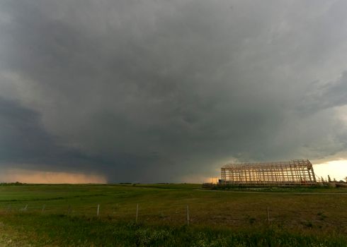 Prairie Storm Canada in Saskatchewan Summer Clouds