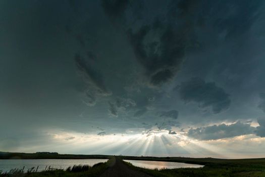 Prairie Storm Canada in Saskatchewan Summer Clouds