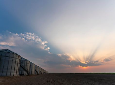 Prairie Storm Canada in Saskatchewan Summer Clouds