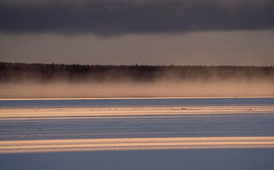 Scenic Prince Albert National Park Canada sunrise light