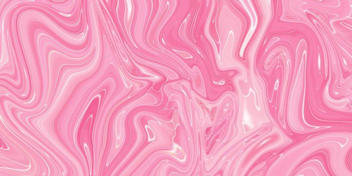 Swirls of marble or the ripples of agate. Liquid marble texture with pink colors. Abstract painting background for wallpapers, posters, cards, invitations, websites. Fluid art.