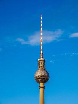 TV Fernsehturm Television tower in Berlin, Germany HDR