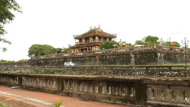 Imperial Royal Palace of Nguyen dynasty in Hue, Vietnam