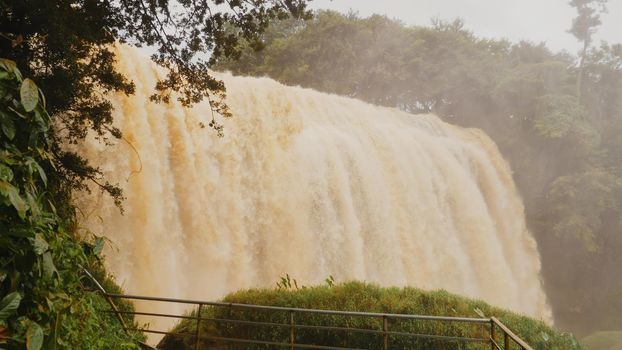 Elephant Waterfall. Dalat. Vietnam. It is more than 30m high, about 15m wide