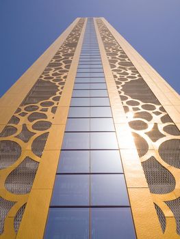 Dubai, United Arab Emirates, 05-Jan-2018: Dubai Frame is one of the latest landmark of Dubai, which located in Zabeel Park.