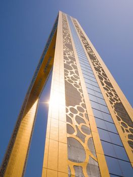 Dubai, United Arab Emirates, 05-Jan-2018: Dubai Frame is one of the latest landmark of Dubai, which located in Zabeel Park.