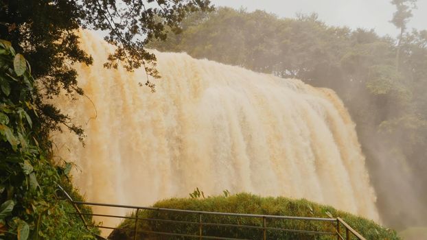 Elephant Waterfall. Dalat. Vietnam. It is more than 30m high, about 15m wide