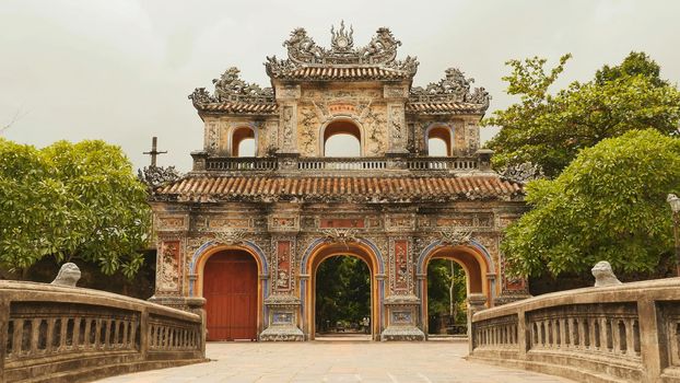 Imperial Royal Palace of Nguyen dynasty in Hue, Vietna