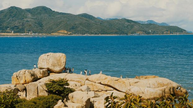 Hon Chong cape. Popular tourist destinations at Nha Trang. Vietnam