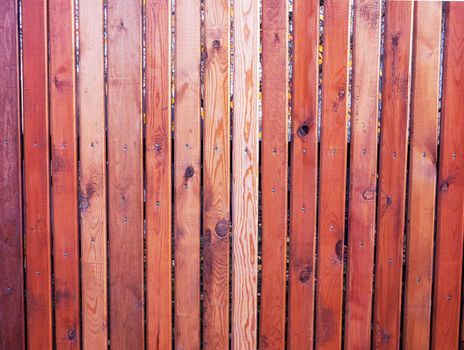 Wooden wall texture with vertical boards. Wood panel background.