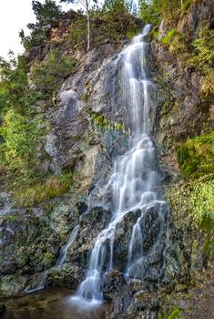 Beauty waterfall "Butterfly" near Anton village, Bulgaria