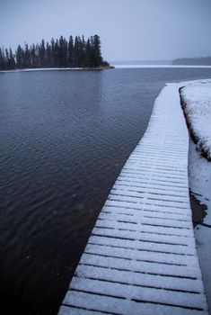 Prince Albert National Park in Winter Saskatchewan Waskesiu