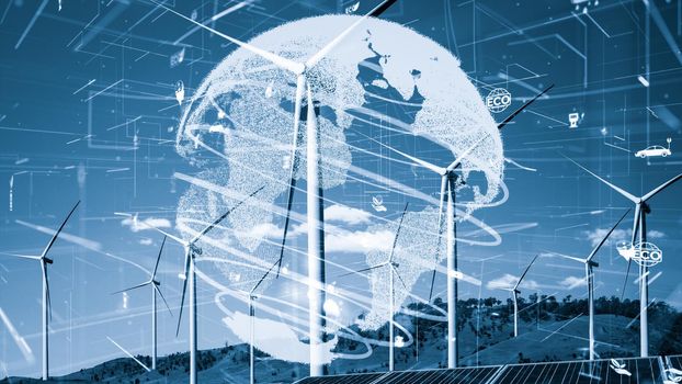 Environmental conservation technology and approaching global sustainable ESG by clean energy and power from renewable natural resources