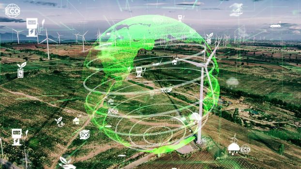 Environmental conservation technology and approaching global sustainable ESG by clean energy and power from renewable natural resources