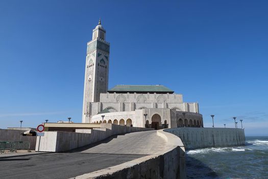 Hassan II Mosque in Casablanca City, Morocco