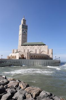 Hassan II Mosque in Casablanca City, Morocco