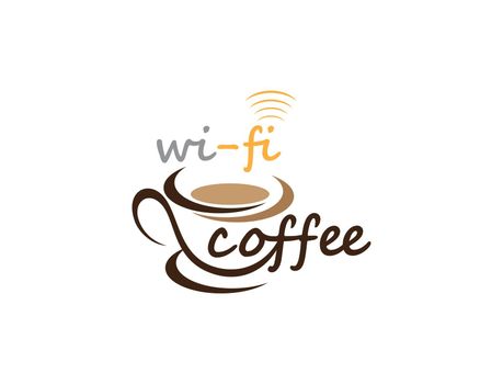 Coffee cup Logo Template vector icon design