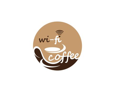 Coffee cup Logo Template vector icon design