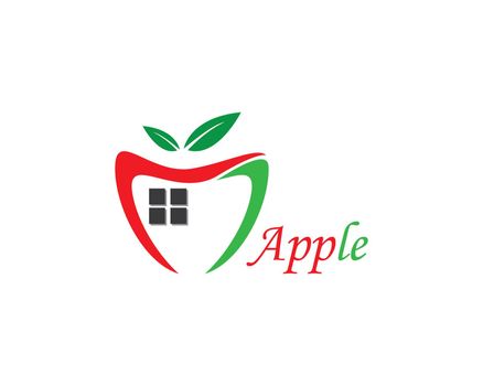 Apple logo vector illustration