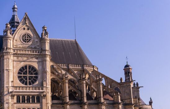 Saint-Eustache Catholic Church Eglise Saint-Eustache Paris, France