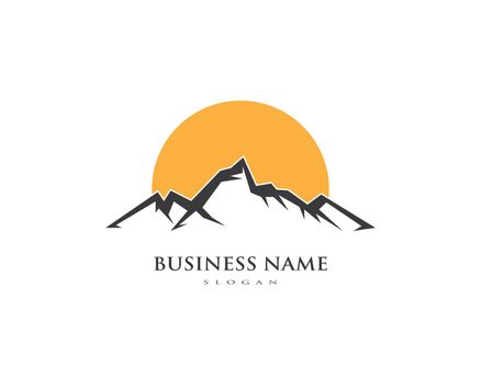 Mountains Logo Template