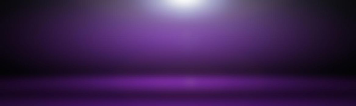 Studio Background Concept - abstract empty light gradient purple studio room background for product. Plain Studio background