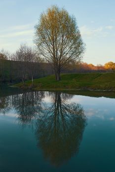 Spring season in the countryside