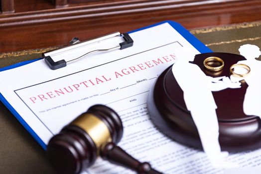 Prenuptial agreement. Family law, drafting of prenuptial agreement