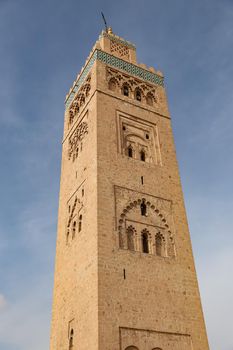Kutubiyya Mosque in Marrakesh City in Morocco