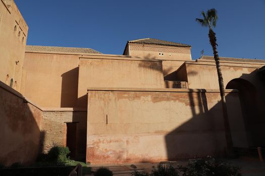 Saadiens Tombs in Marrakech City in Morocco
