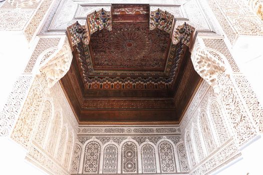 Bahia Palace in Marrakech City in Morocco