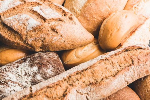 textured buns bread