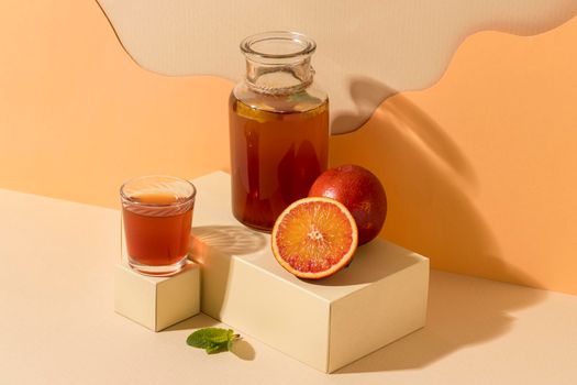 delicious kombucha drink arrangement