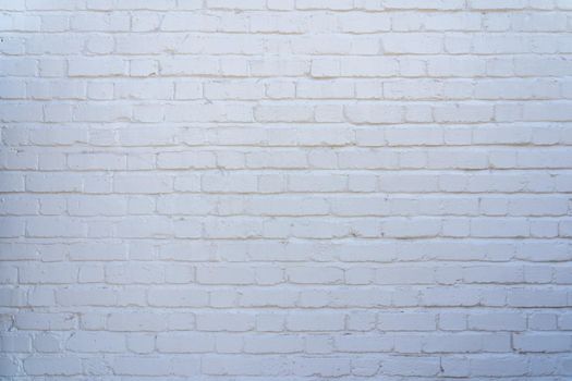 Wall of white bricks